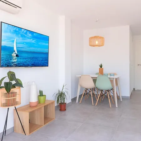 Apartment: Sea Views, Terrace And Pool Apartament Gran Alacant
